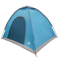 Kamperen tent met dak met luchtopening Blauw 190 x 140 x 105 cm 3