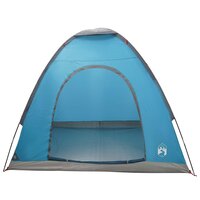 Kamperen tent met dak met luchtopening Blauw 190 x 140 x 105 cm 5