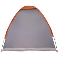 Kamperen tent met dak Grijs en Oranje 190 x 140 x 105 cm 6