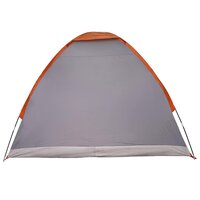 Kamperen tent met dak Grijs en Oranje 190 x 140 x 105 cm 7