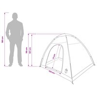 Kamperen tent met dak Legergroen 190 x 140 x 105 cm 12