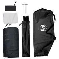 Kamperen tent met dak 185T Polyester met PU coating 9