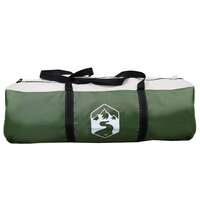 Huisje Tent met dak Groen 6-persoons Polyester en staal 8
