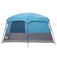Gezinstent met dak Blauw 380 x 260 x 190 cm Polyester 7