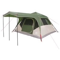 Gezinstent met dak Groen 305 x 275 x 190 cm Polyester en staal 3