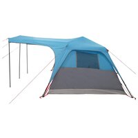 Gezinstent met dak Blauw 305 x 275 x 190 cm Polyester en staal 6