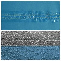Gezinstent met dak Blauw 305 x 275 x 190 cm Polyester en staal 11