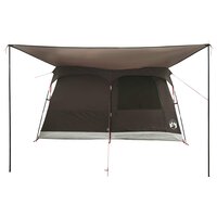 Gezinstent met dak Bruin Grijs 380 x 260 x 190 cm Polyester 5