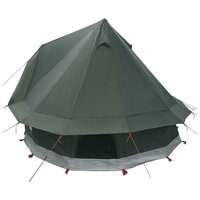 Tipi Tent met dak Legergroen 250 x 250 cm Polyester en staal 5