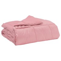 Zomer Dekbed Gekwilt Roze 140 x 200 cm Microfiber 2