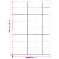 Zomer Dekbed Gekwilt Roze 140 x 200 cm Microfiber 10