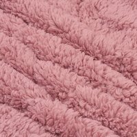 Zomer Dekbed Roze 135 x 200 cm Microfiber en Teddy fleece 6
