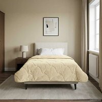 Vol jaar dekbed Cr&egrave;me 135 x 220 cm Microfiber en Teddy fleece 4