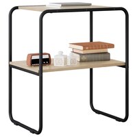 Wandtafel Sonoma Eiken 60 x 42,5 x 70 cm Bewerkt hout 3