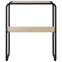 Wandtafel Sonoma Eiken 60 x 42,5 x 70 cm Bewerkt hout 4