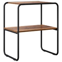 Wandtafel Oud hout 60 x 42,5 x 70 cm Bewerkt hout 2