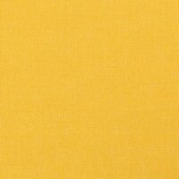 Voetenbank 45x29,5x35 cm stof en kunstleer mosterdgeel 5