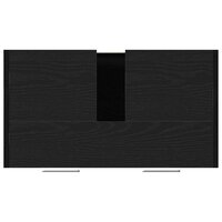 Wastafelmeubel 60x33x60 cm spaanplaat zwart eikenkleurig 9