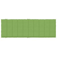 Ligbedkussen 186x58x4 cm stof gem&ecirc;leerd groen 6