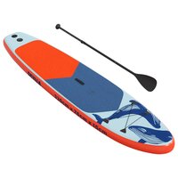 Opblaasbaar SUP Board met Zeil SCYLLA 330 x 76 x 15 cm Blauw 4