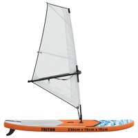 Opblaasbaar SUP Board met Zeil TRITON 330 x 76 x 15 cm Blauw 6