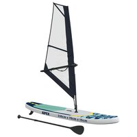 Opblaasbaar SUP Board met Zeil APEX 330 x 76 x 15 cm Blauw voor 3