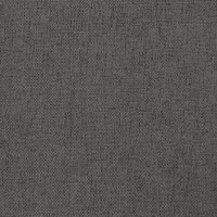 Voetenbank 45x29,5x35 cm stof en kunstleer donkergrijs 5