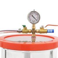 Vacu&amp;uuml;mkamer met 2-traps vacuumpomp 7,4 L 8