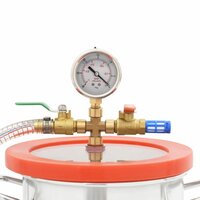 Vacu&amp;uuml;mkamer met 1-traps vacuumpomp 3,7 L 9