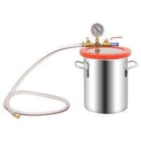 Vacu&amp;uuml;mkamer met 1-traps vacuumpomp 5,5 L 7