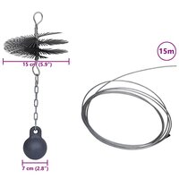Schoorsteenborstel rond &amp;Oslash; 15 cm 8