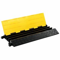 Kabelbeschermer drempel 3 tunnels 93 cm rubber 3