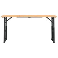 Biertafel inklapbaar 170x50x75/105 cm massief vurenhout 3