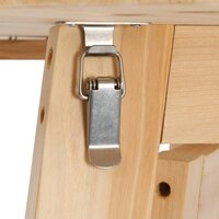 Bartafel inklapbaar 78 cm vurenhout 6