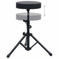 Drumkruk verstelbaar rond zwart 3