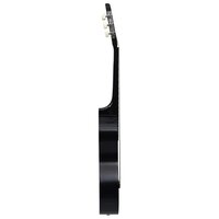 Gitaar klassiek beginner met tas 4/4 39&amp;quot; zwart 4