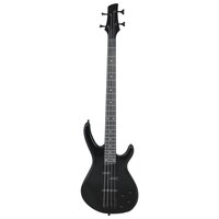 Basgitaar voor beginners elektrisch met tas 4/4 46&amp;quot; zwart 3