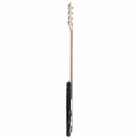 Basgitaar voor beginners elektrisch met tas 4/4 46&amp;quot; bruin wit 4