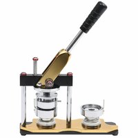 Buttonmachine met cirkelsnijder draaipunch 44 mm 4