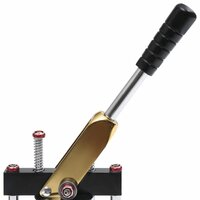 Buttonmachine met cirkelsnijder draaipunch 25 mm 6