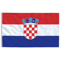 Vlag Kroati&amp;euml; 90x150 cm 2