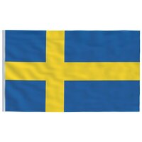 Vlag Zweden 90x150 cm 2