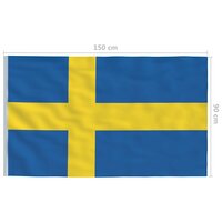 Vlag Zweden 90x150 cm 5