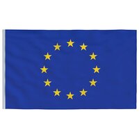 Vlag met vlaggenmast Europa 5,5 m aluminium 4