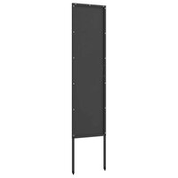 Privacyscherm Zwart 32 x 140 cm Koudgewalst staal 5