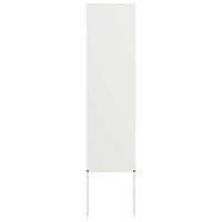 Privacyscherm Fretwerk Wit 32 x 140 cm Koudgewalst staal 2