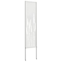 Privacyscherm Fretwerk Wit 32 x 140 cm Koudgewalst staal 5