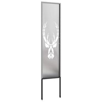 Privacyscherm Zilver 32 x 140 cm Roestvrij staal 5