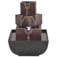 Kamerfontein met LED-verlichting polyresin 2