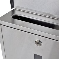 Brievenbus op RVS standaard 4